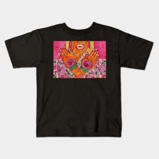 Raspberry model no. 2 Kids T-Shirt